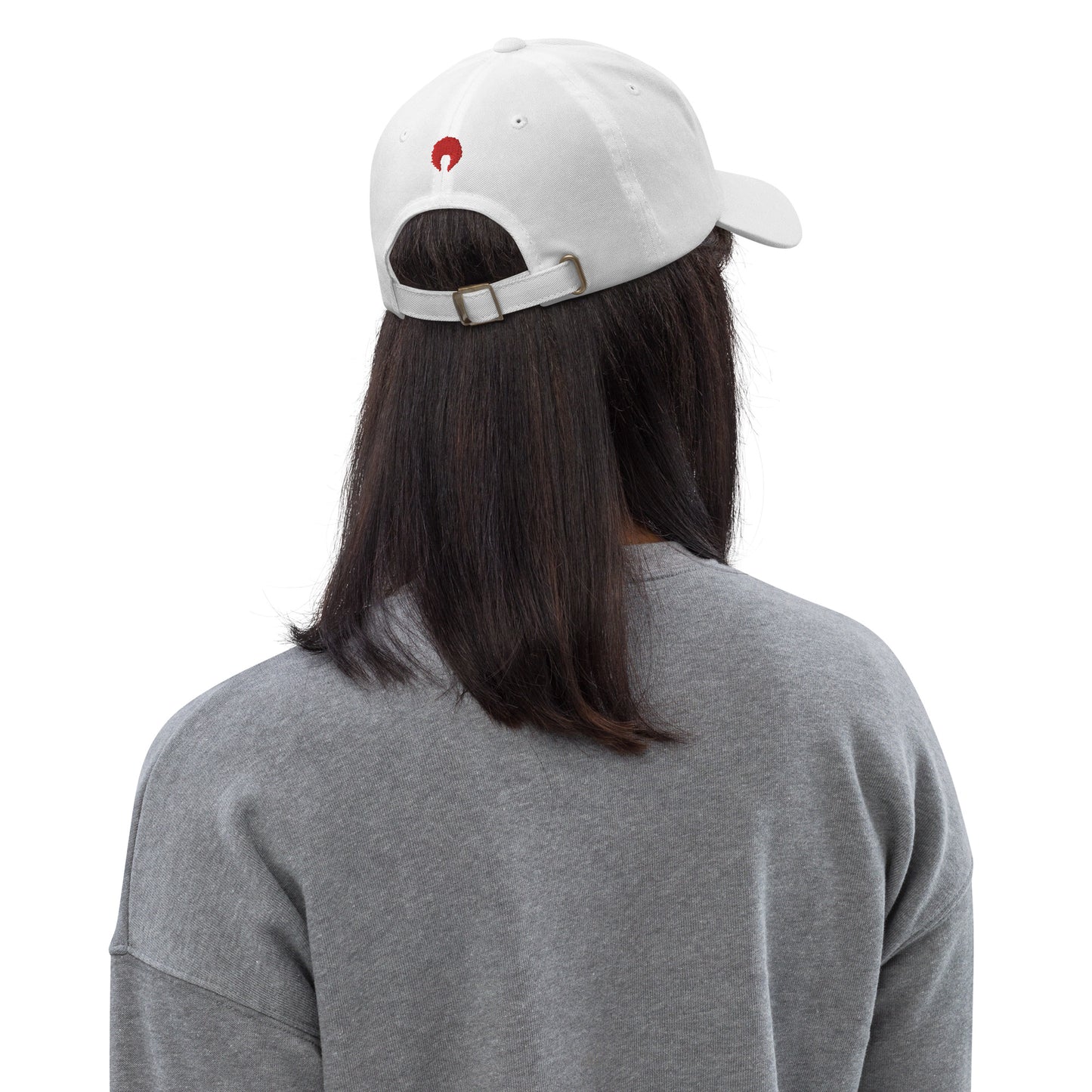 Unapologetically Assertive White Dad Hat
