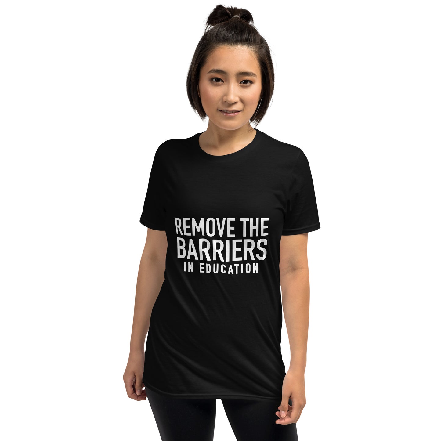 Remove the Barriers Unisex T-Shirt - Black