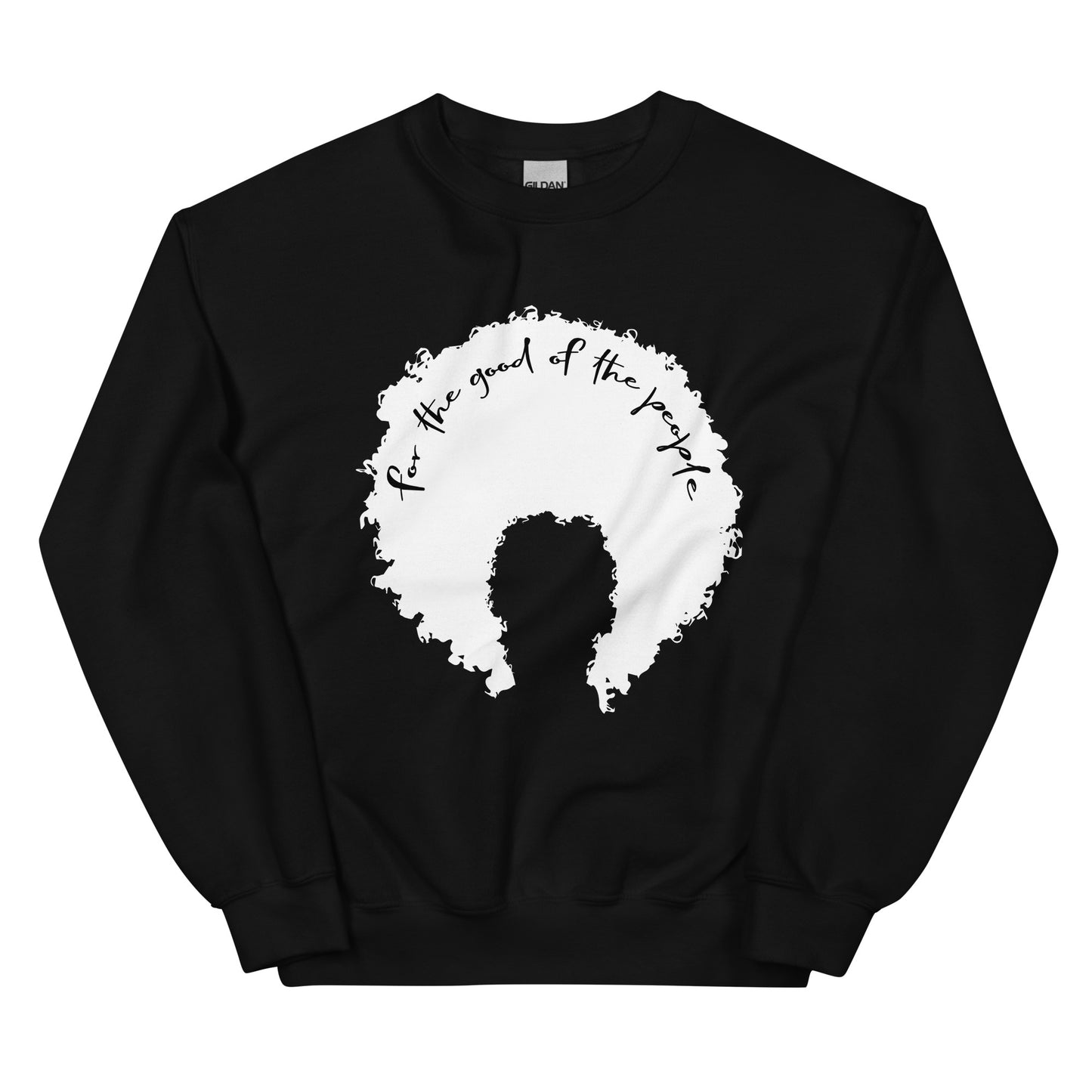 Signature Afro Sweatshirt - White Logo