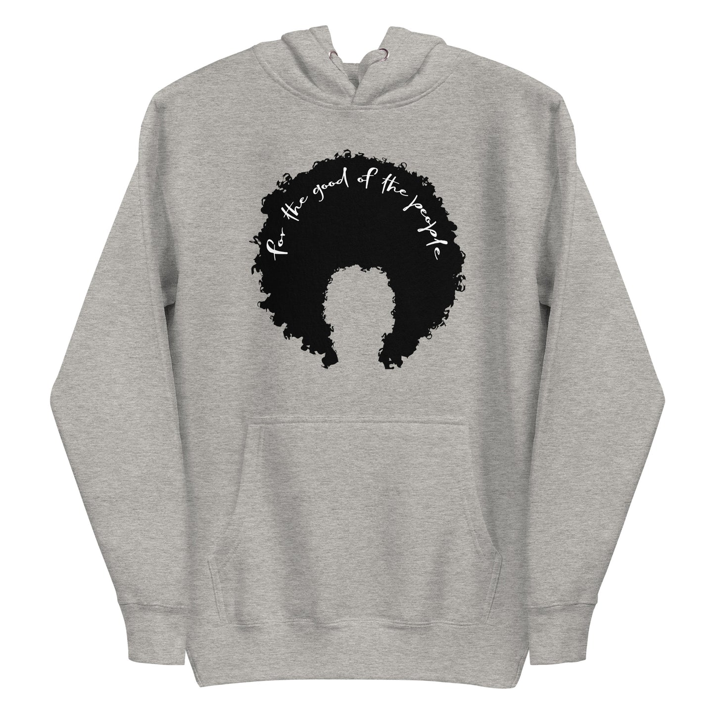 Signature Afro Hoodie - Black Logo