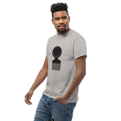 Signature Men's Afro Pick T-Shirt - Black