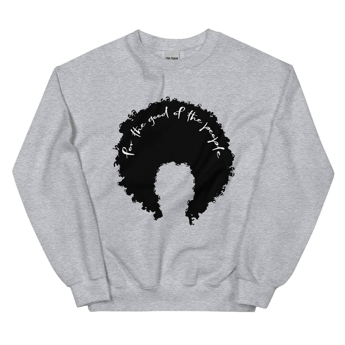 Signature Afro Sweatshirt - Black Logo