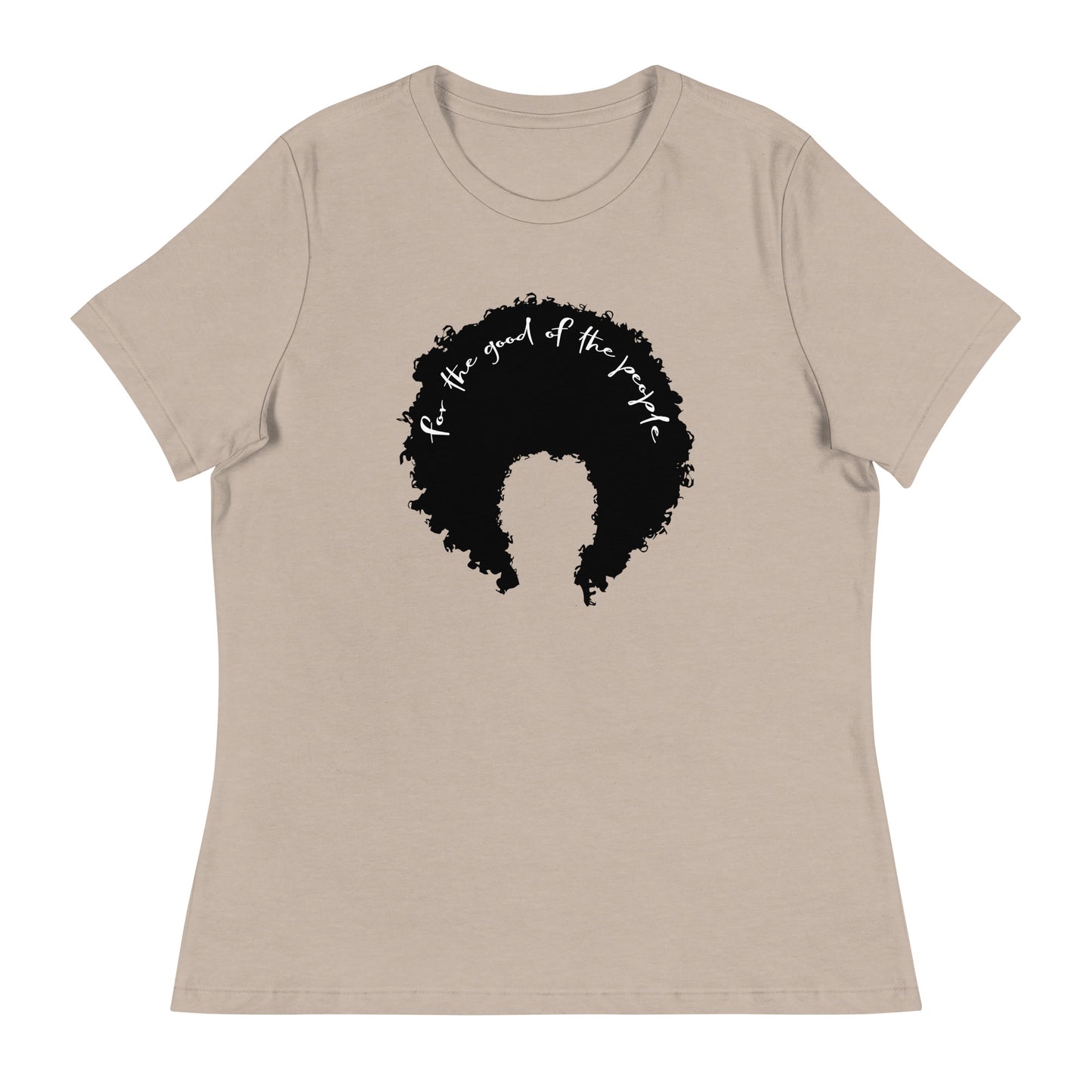 Signature Women's Afro T-Shirt - Black and White