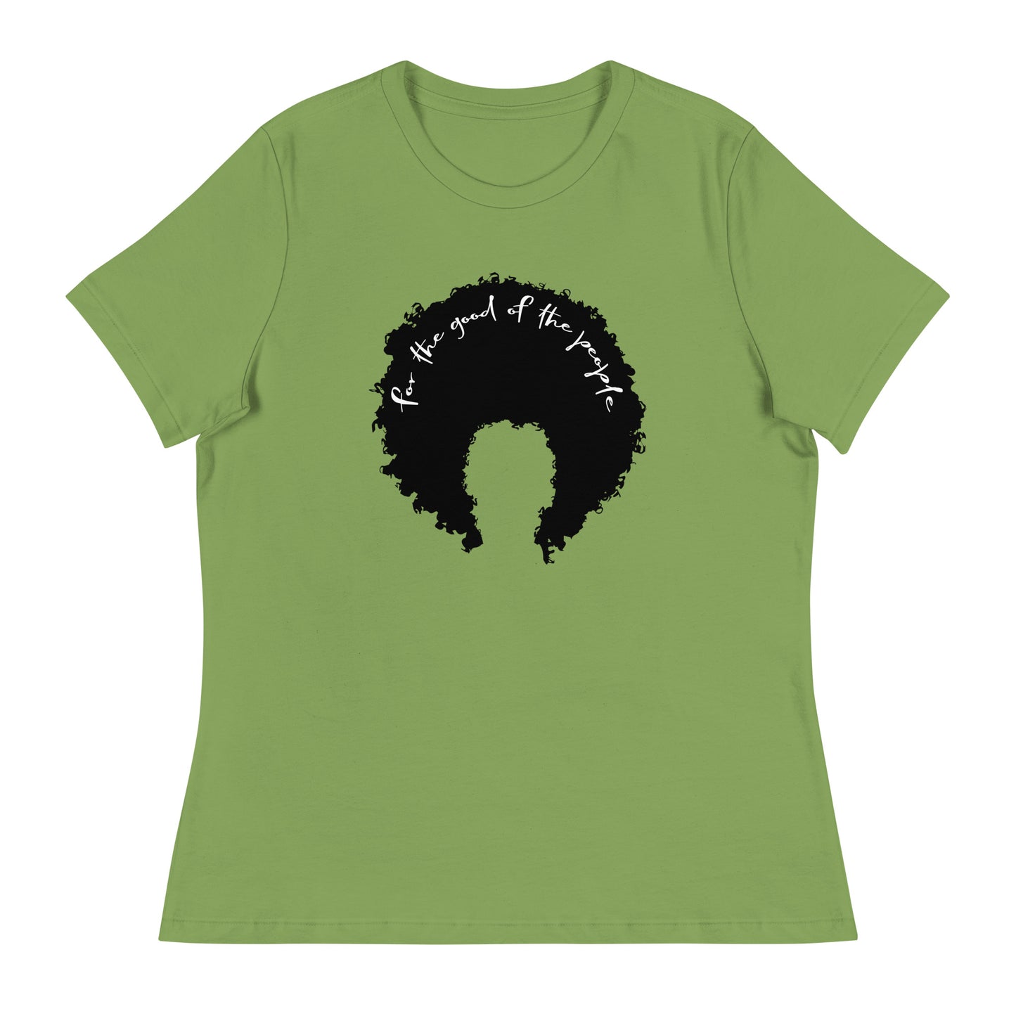 Signature Women's Afro T-Shirt - Black and White